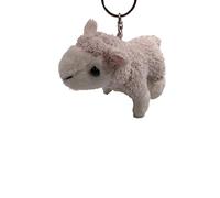Onwomania - "Mouton Mouton Laine Blanche Porte-clés - Porte-clés en Peluche idéal comme Cadeau, par Exemple pour Le Meilleur ami, Le Meilleur ami, Maman - pour Hommes, Femmes et Enfants