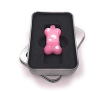 Onwomania Os Chien en Rose Clé USB dans Une boîte Cadeau 16 Go USB 2.0
