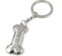 Onwomania Os Os pour chien Porte-clés métal Porte-bonheur en boîte cadeau alu, idéal pour offrir en cadeau