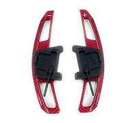 Onwomania Palettes de changement de vitesse Interrupteur à bascule Shift Paddle compatible avec Golf 7 GTI R GTD Polo GTI 20 Scirocco FL Carbone Style