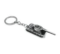 Onwomania - "Panzer véhicule à chenilles Panther porte-clés - porte-bonheur en métal idéal comme cadeau par exemple pour le meilleur ami, maman - pour hommes, femmes et enfants
