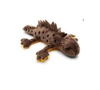 Onwomania Peluche Doudou Animal Triton crêté Iguane 30cm Marron
