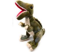 Onwomania Peluche Doudou Dinosaure Animal préhistorique Lézard géant Dinosaure vert Hauteur 26 cm Vert