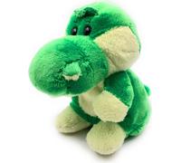 Onwomania Peluche Doudou Dinosaure Animal préhistorique Lézard géant Dragon vert Hauteur 12 cm Vert