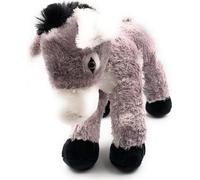 Onwomania Peluche Doudou Mulet Oreille Longue Chevauchée Âne Longueur 34 cm Gris