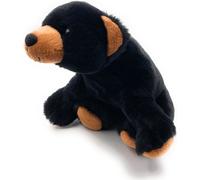 Onwomania peluche doudou ours noir prédateur noir longueur 20 cm noir