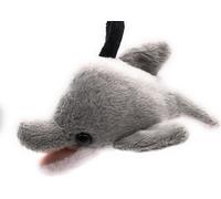 Onwomania Peluche / Doudou / Tissu Animal Porte-clés Dauphin gris Dauphin 12 cm
