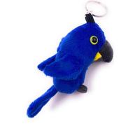 Onwomania Peluche Oiseau Perroquet Hyacinthe Bleu