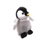 Onwomania Peluche Peluche Animal Pingouin bébé Gris 16 cm