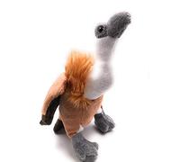 Onwomania Peluche Peluche Animal vautour Oiseau de Proie Marron 22 cm