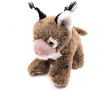 Onwomania peluche peluche chat chat sauvage lynx longueur 20 cm brun