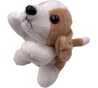Onwomania peluche peluche chiot quadrupède chien longueur 13 cm multicolore