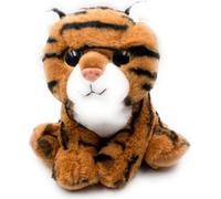 Onwomania peluche peluche grand chat fauve tigre brun longueur 25 cm brun