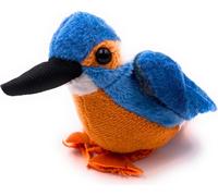 Onwomania Peluche Peluche Oiseau Pic Verseau Hauteur 10 cm Multicolore