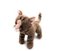 Onwomania Peluche Peluche Peluche Chat Chat des forêts Chat Sauvage Longueur 25 cm Marron