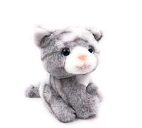 Onwomania Peluche Peluche Peluche Velours Patte Maison Chat 2 Fois Longueur 23 cm Multicolore