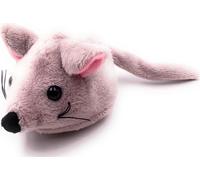 Onwomania Peluche Peluche rongeur Souris forestière Longueur 22 cm Gris