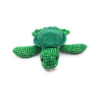 Onwomania Peluche Peluche Tissu Animal Tortue de mer Vert Blanc 23 cm