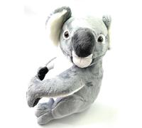 Onwomania Peluche Tissu Animal Koala Ours grand mignon 33cm Gris