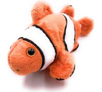 Onwomania Peluche Tissu Animal Poisson-clown Poisson-anémone orange 19 cm
