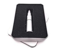 Onwomania Pendentif Cartouche de munitions Argent Clé USB dans Une boîte Cadeau 16 Go USB 2.0