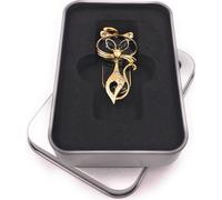 Onwomania Pendentif chat Noir Clé USB métal en boîte cadeau alu 8 Go USB 2.0