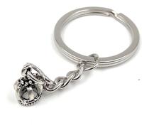 Onwomania Petite couronne roi porte-clés métal porte-bonheur en boîte cadeau alu, idéal pour offrir en cadeau