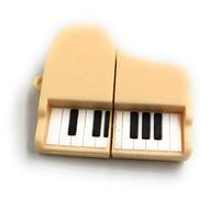 Onwomania Piano Piano à Queue Instrument de Musique Blanc Amusant clé USB 32 Go USB 3.0 Support de données USB