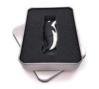 Onwomania Poisson Dauphin océan Animal en Noir Clé USB dans Une boîte Cadeau 8 Go USB 3.0