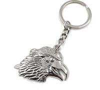Onwomania Porte-clés - "Aigle Tête de Buse" - Porte-bonheur en métal idéal comme cadeau par ex. pour le meilleur ami, la meilleure amie, maman