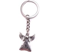 Onwomania Porte-clés Ange gardien avec cœur Pendentif métal Charm