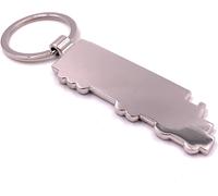 Onwomania Porte-clés Camion Camionnette Argent Pendentif Keychain