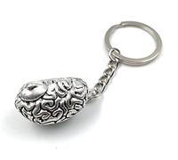 Onwomania - porte-clés cerveau-cerveau - porte-bonheur en métal idéal comme cadeau, par exemple pour le meilleur ami, le meilleur ami, la maman - pour hommes, femmes et enfants