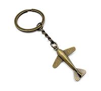 Onwomania Porte-clés drone avion hobby sport bronze pendentif en métal charme