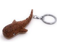 Onwomania Porte-clés en bois Baleine Océan Dent de baleine Cachalot marron Mammifère marin Pendentif Charm
