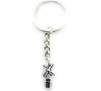 Onwomania Porte-clés Griffon Aigle Buse argenté Pendentif métal Charm