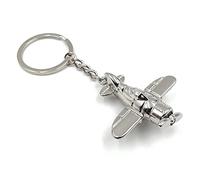 Onwomania Porte-clés hélice avion pendentif en métal aviateur charme