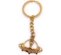 Onwomania Porte-clés Je veux y croire Argent Métal Pendentif Charm