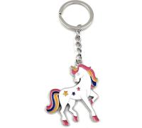 Onwomania Porte-clés - "Licorne Cheval Créature fabuleuse" - Porte-bonheur en métal idéal comme cadeau par ex. pour le meilleur ami, la meilleure amie, maman