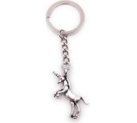 Onwomania Porte-clés Licorne sautante Cheval Charm métal
