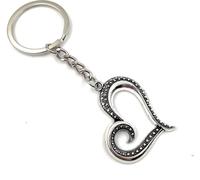 Onwomania Porte-clés métal décoré Cœur Amour Love Porte-bonheur en boîte cadeau alu, idéal pour offrir en cadeau