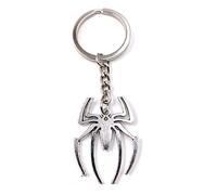 Onwomania Porte-clés Porte-clés Pendentif en métal argenté Araignée Araignée Jambes longues