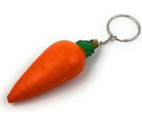 Onwomania Porte-clés - racine de légumes carotte - porte-bonheur idéal comme cadeau