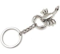 Onwomania Porte-clés - "Scoprion Hummer Tier" - Porte-bonheur en métal idéal comme cadeau par ex. pour le meilleur ami, la meilleure amie, maman