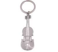 Onwomania Porte-clés Violon Basse Violoncelle Guitare Métal Charm