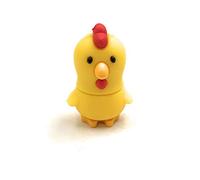 Onwomania Poussin Poulet Coq Oiseau Jaune Drôle Clé USB 16 Go USB 2.0 Disque USB