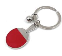 Onwomania Raquette de ping-pong Sport Porte-clés métal porte-bonheur en boîte cadeau alu, idéal pour offrir en cadeau