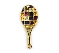 Onwomania Raquette de Tennis Golden Sport Ball Funny USB Stick 16GB USB 2.0 USB Disk