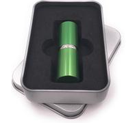 Onwomania Rouge à lèvres Flacon de gloss à lèvres argenté vert en relief Clé USB en boîte cadeau alu 8 GB USB 2.0