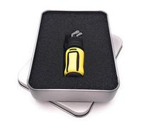 Onwomania Sac de sport de golf avec clé USB 3.0 en aluminium et coffret cadeau 64 Go Jaune
